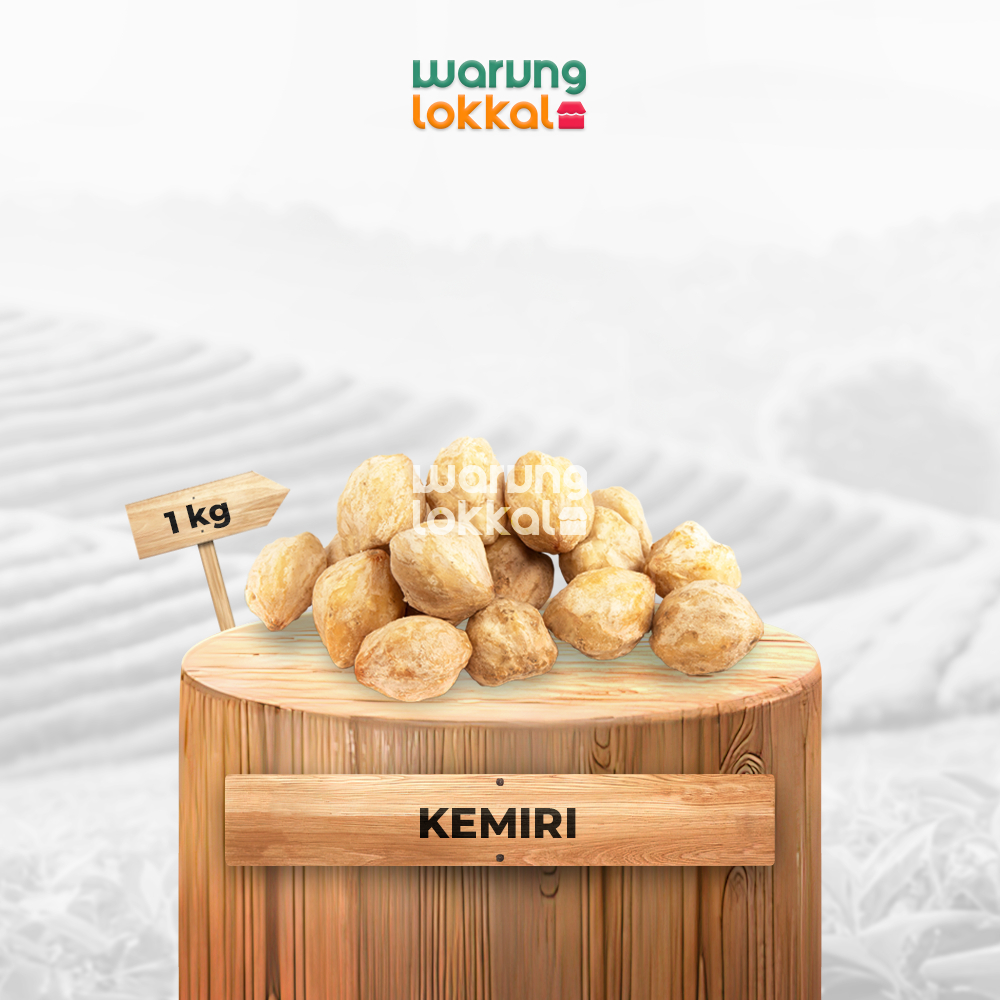 

Kemiri 1kg - Warung Lokkal