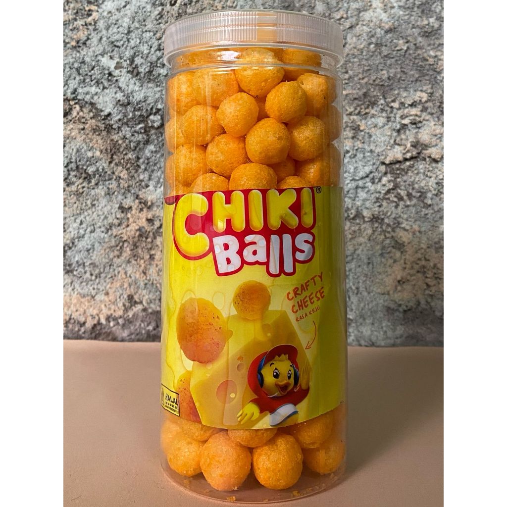 

SNACK CHIKI BALL KEJU CHEESE 1000ML REPACK TOPLES HAMPERS LEBARAN