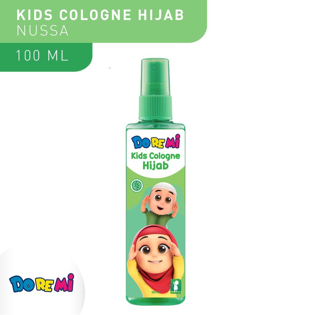 Doremi Kids Cologne Hijab Nussa Hijau