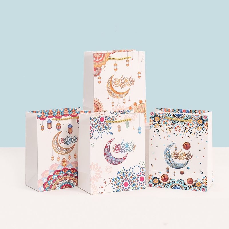 

DELUNASHOP PAPER BAG GOODIE BAG TAS KADO HADIAH HAMPERS EDISI LEBARAN IDUL FITRI EID RAMADAN MUBARAK LEBARAN