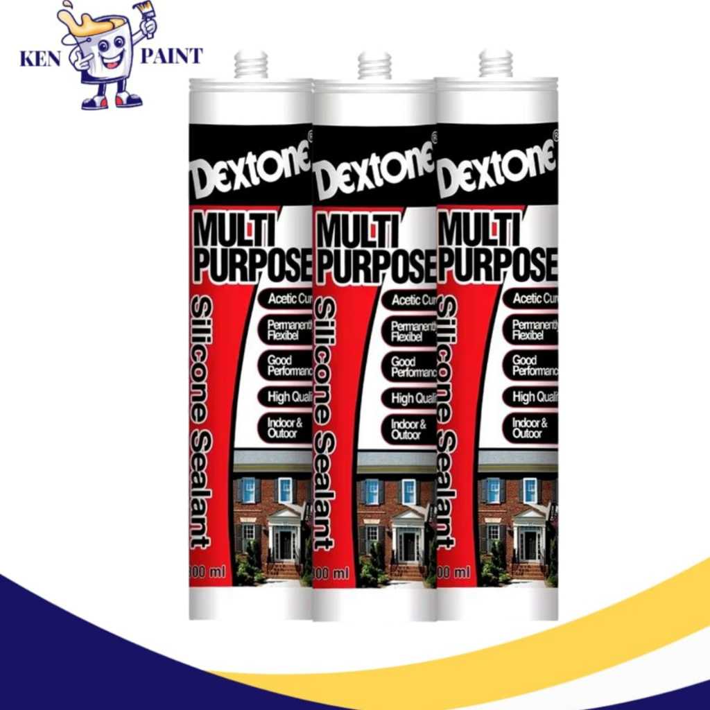 Lem Silicone Sealant Dextone / Lem Sealant Botol Dextone / Lem Silicon