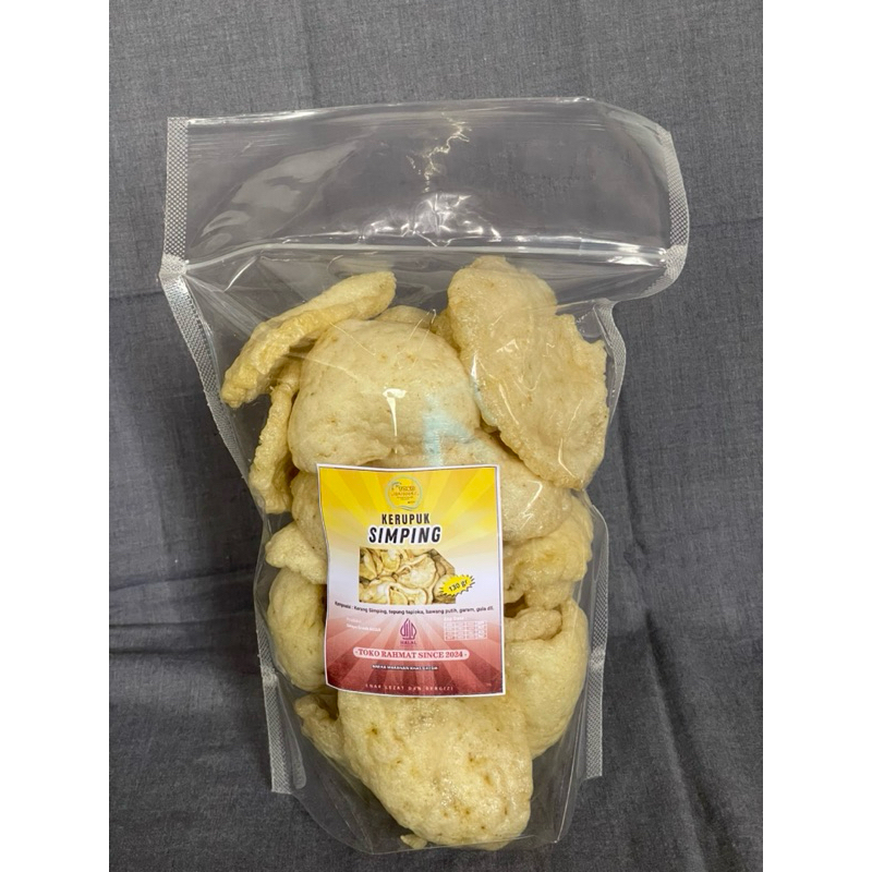 

KERUPUK SIMPING MATANG (SUDAH DIGORENG) 130 gr -TOKO RAHMAT-