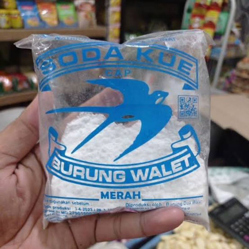 

Soda Kue Burung Walet Merah / Kemasan 50 gram