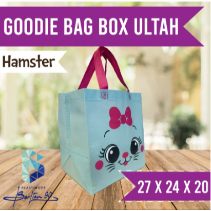 

Tas Ulang Tahun Kain Goodie Bag 27x24x20 cm Tas Souvenir Kantong Snack