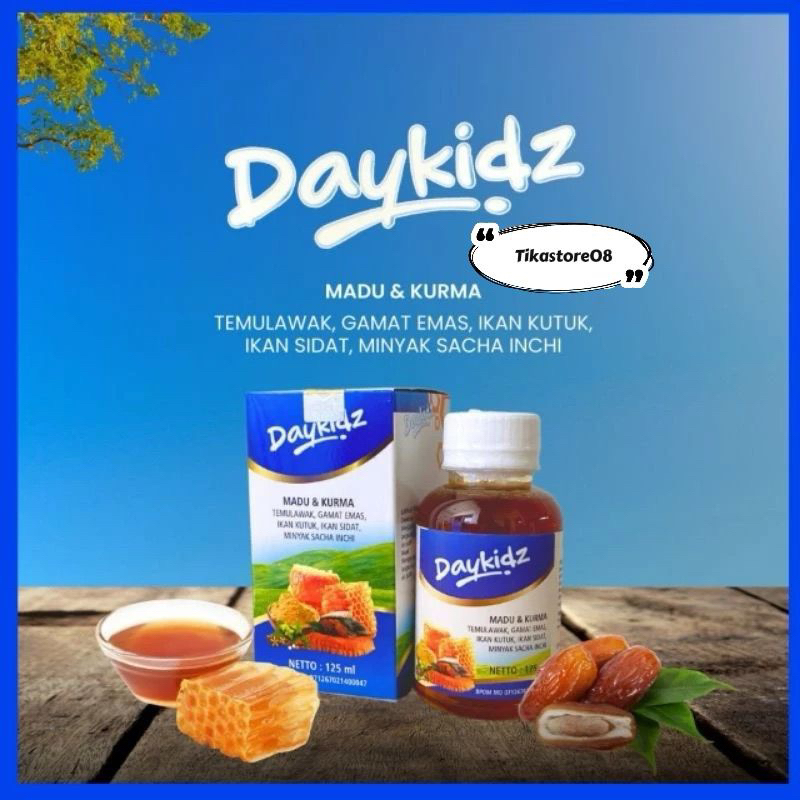 

Daykidz Madu Kurma Herbal Honey Untuk Kecerdasan Otak dan Meningkatkan Daya Tahan Tubuh