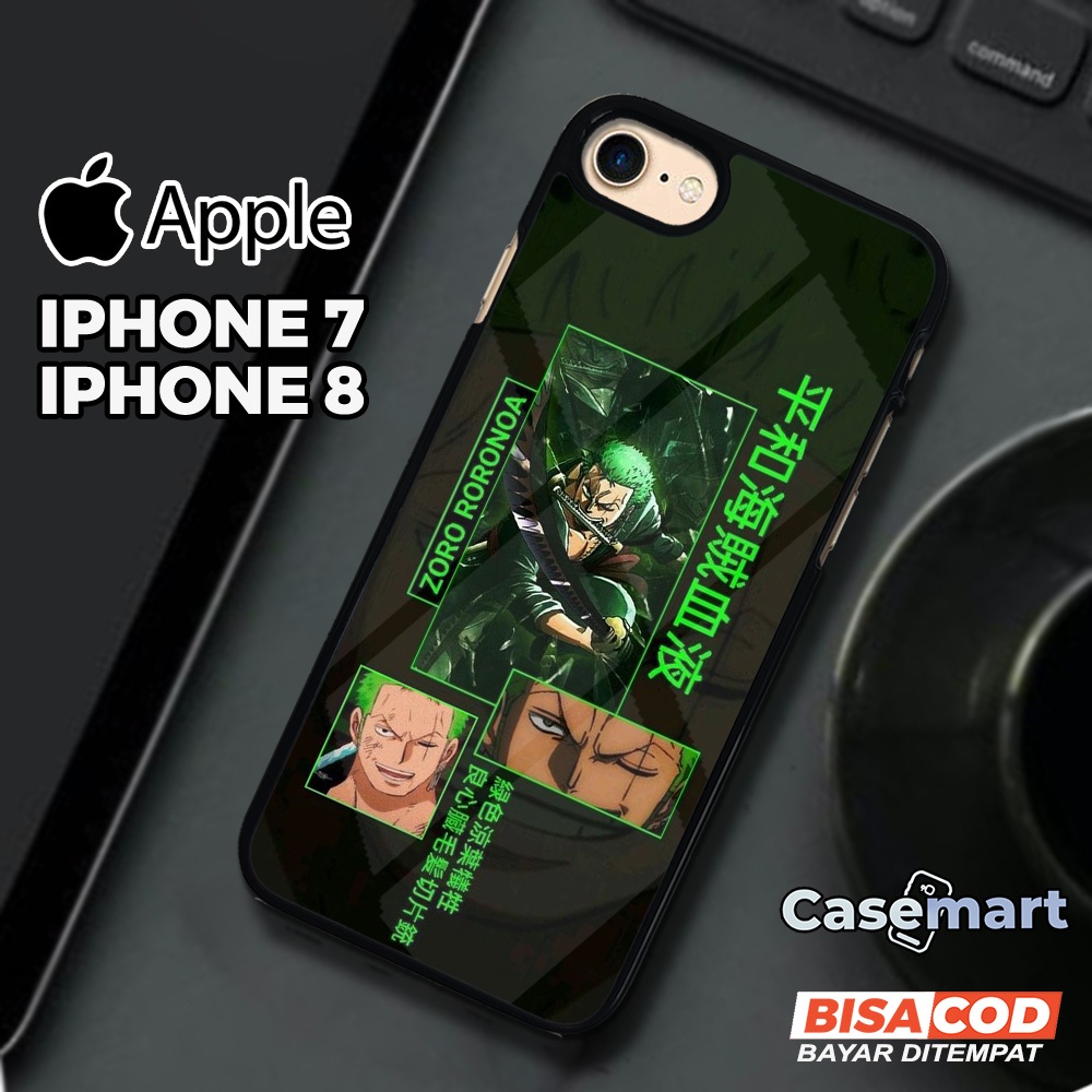 Case IPHONE 7 IPHONE 8 Casing IPHONE 7 IPHONE 8 [ZORO] Case Glossy Case Aesthetic Custom Case Anime 