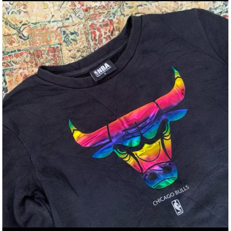 Crewneck NBA Chicago Bulls Pelangi