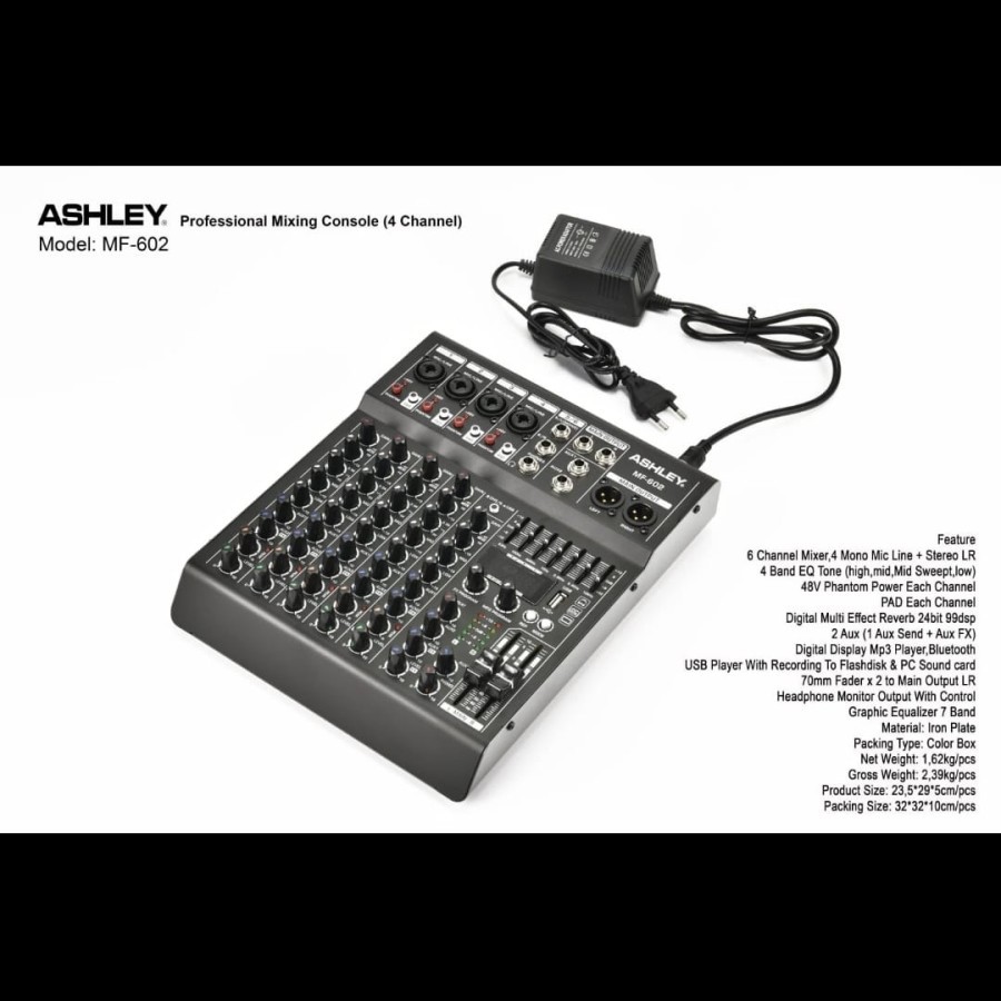MIXER ASHLEY MF 602/ MIXER ASHLEY MF602
