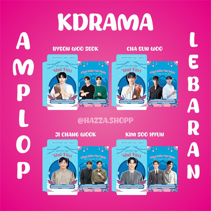 

Amplop Lenbaran Idul fitri tema K-Drama