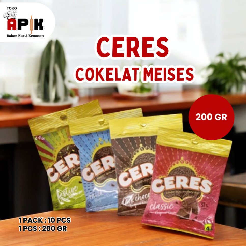 

MEISES CERES / Ceres - Cokelat Meises Kemasan SEDANG - 200 gr MESES SPRINKLES