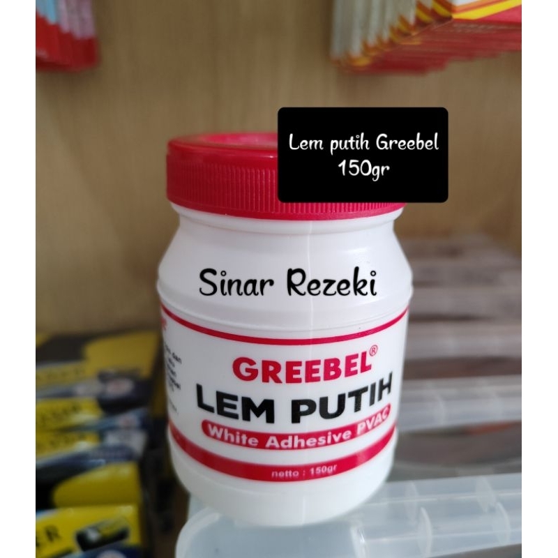 

1 botol = 150gr!Lem putih Greebel/white adhesive pvac