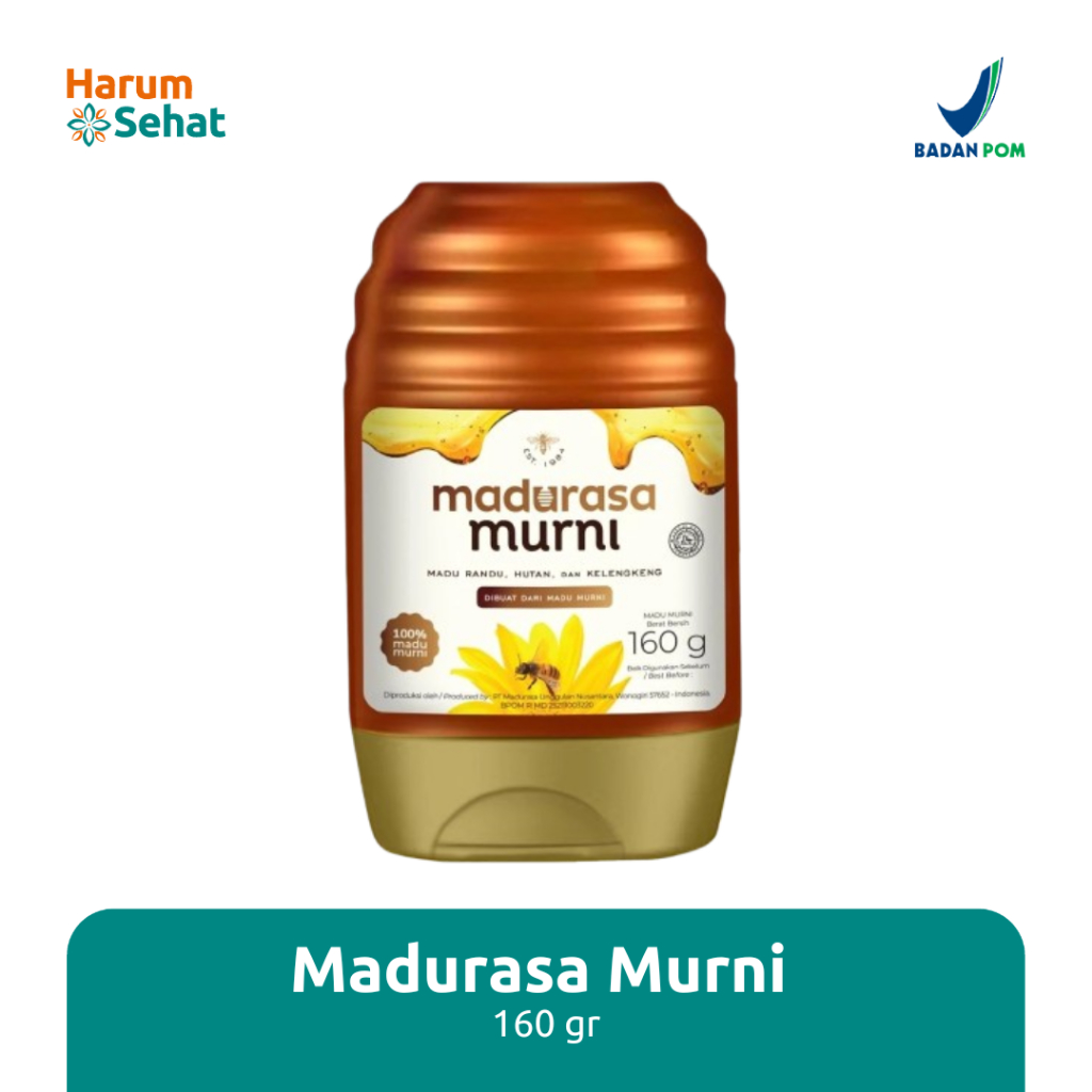 

Madurasa Murni 160 gr - Madu Asli Randu Madu Hutan Kelengkeng