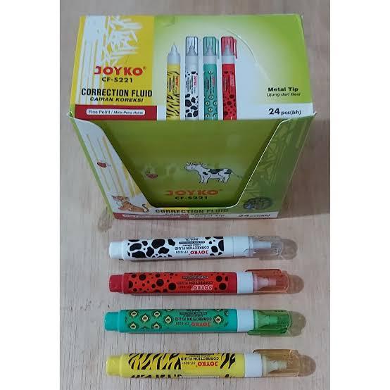 

Correction Fluid Cairan Koreksi Penghapus Cair Joyko CF-S221