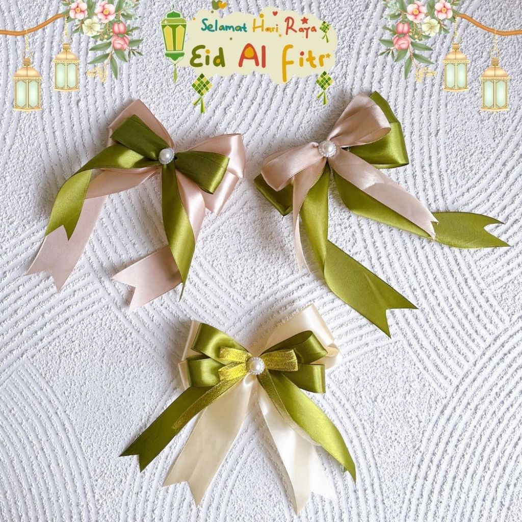 

Pita Hampers Lebaran Idul Fitri - Pita Jadi Siap Pakai Aksesoris Hampers Kado Parsel Souvenir