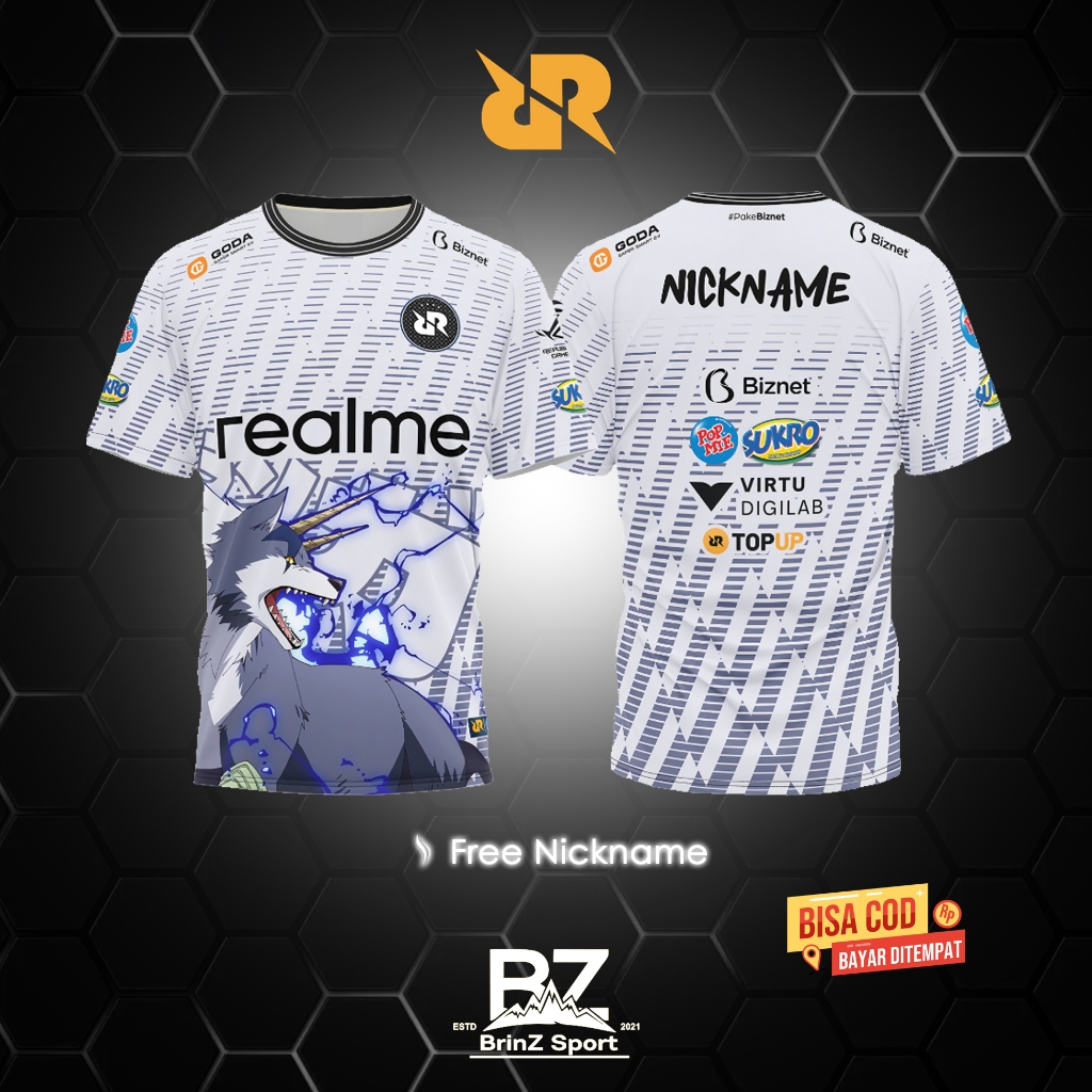 JERSEY RRQ TERBARU SEASON 15 X  SLIME TENSURA