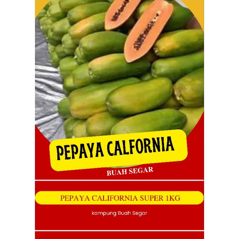 

pepaya California 1kg