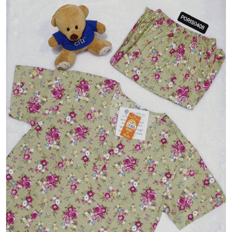 Baju Tidur HOKI SHEILA CPXXL Jumbo (Vanesha Flower)