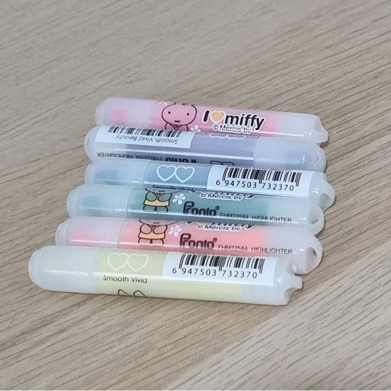 

Highlighter Miffy Set 6