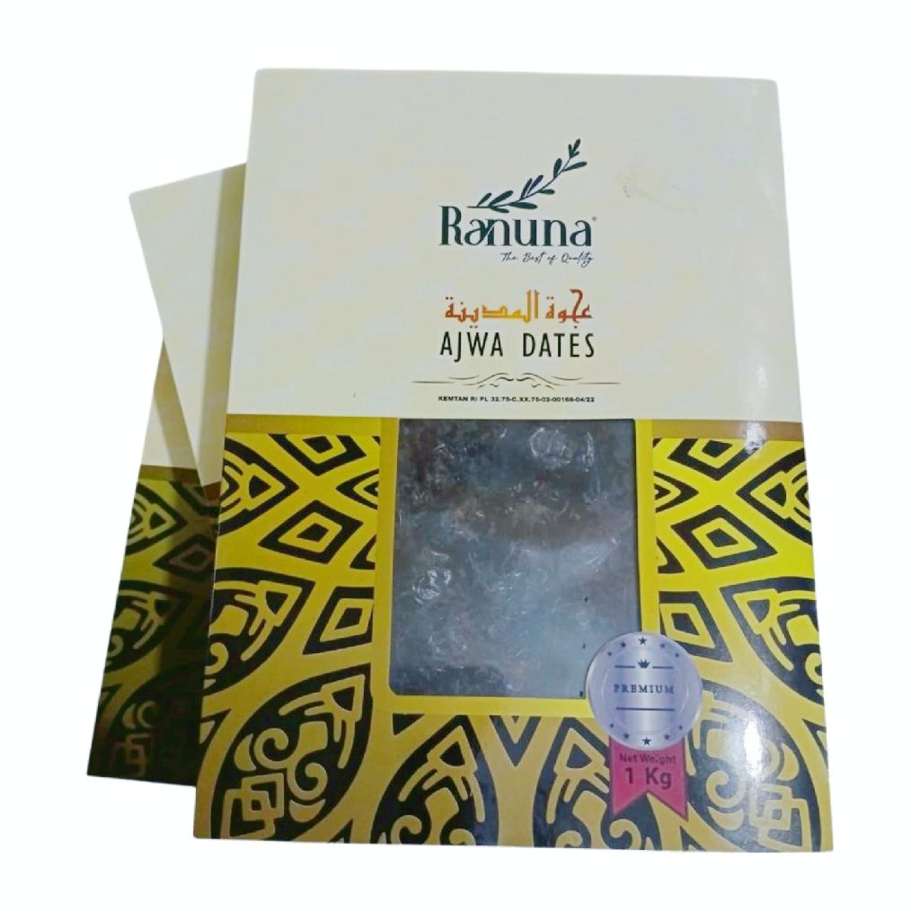 

KURMA AJWA RANUNA 1Kg KURMA NABI - KURMA HITAM - ARABIAN FOOD