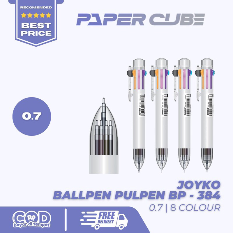 

JOYKO 8 COLOUR IN 1 | BALLPEN PULPEN BP - 384