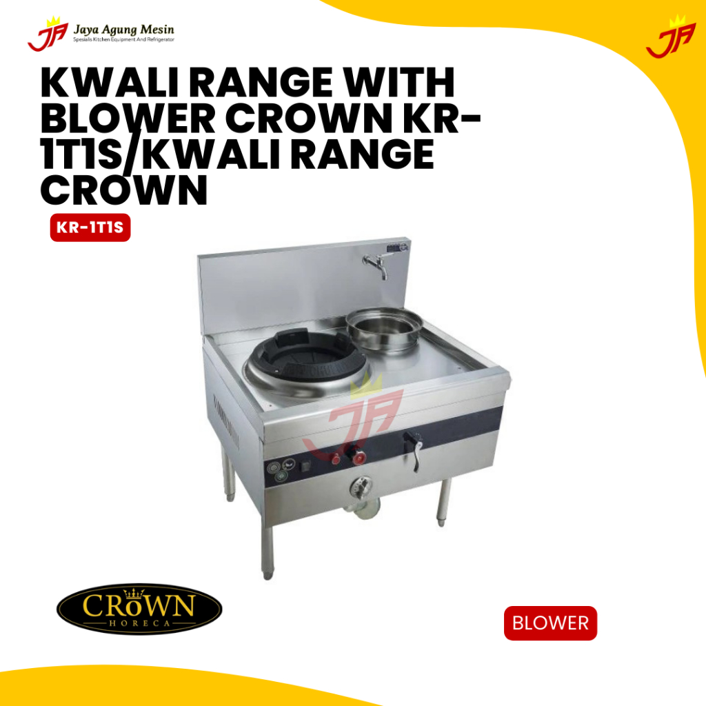 CROWN Kwali Range With Blower KR-1T1S / Kwali Range