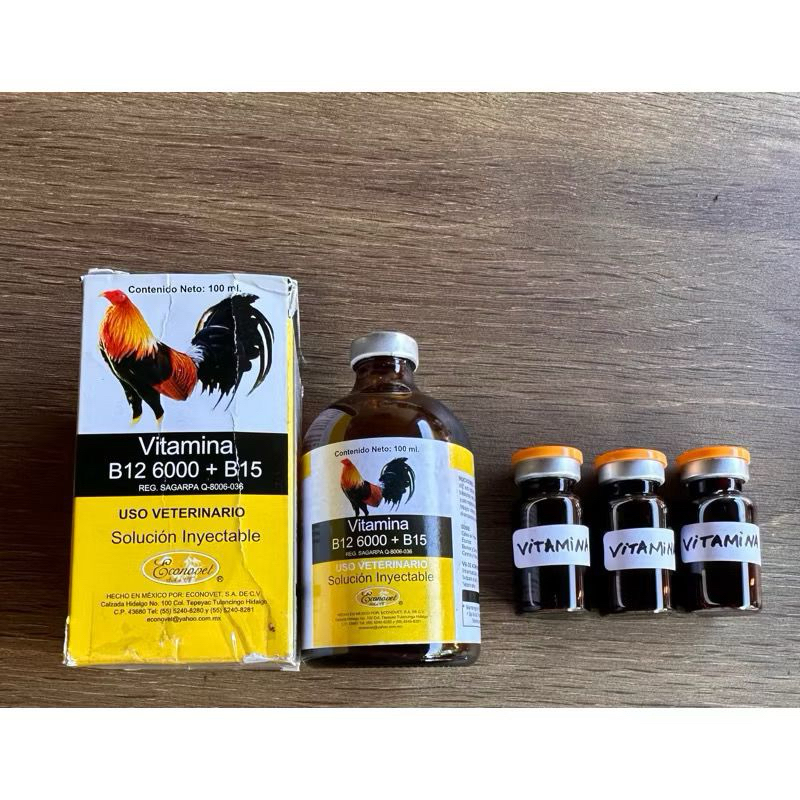 Vitamina B12 6000 + 15 (Eceran 10 ml )