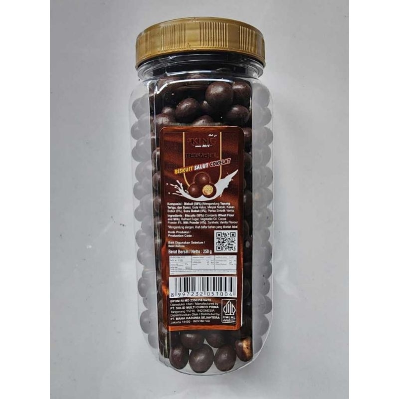 

D'King Megabol / Biskuit Salut Cokelat 250 g