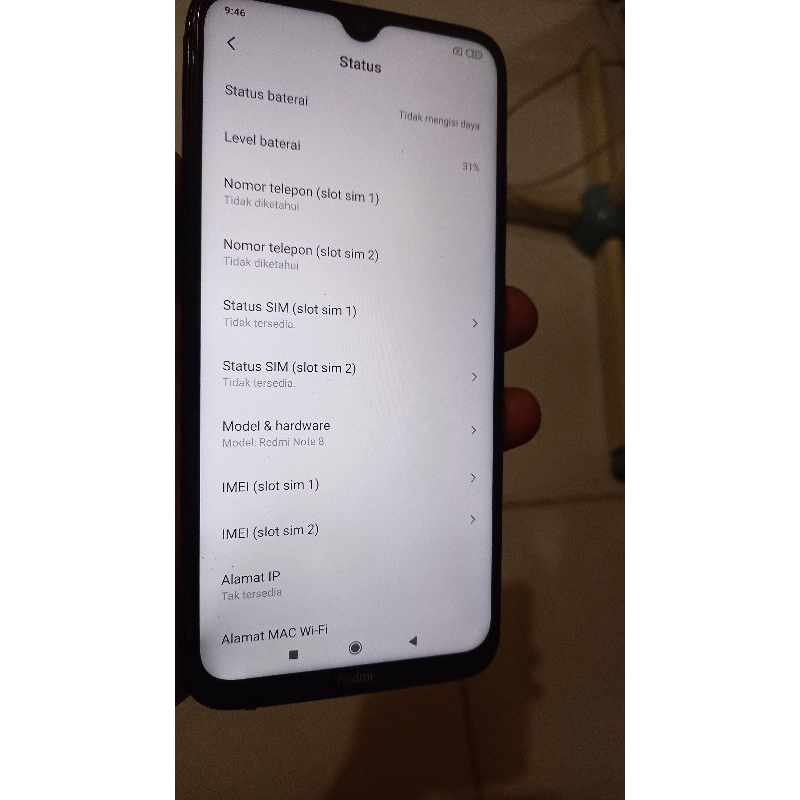 HP SEKEN VIVO DAN XIOMI