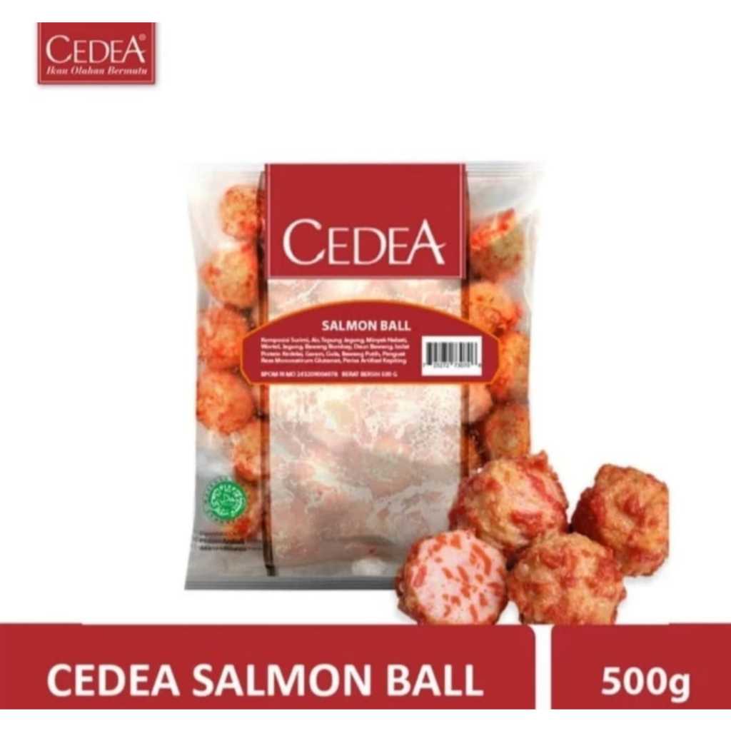 

CEDEA Salmon Ball/Bakso Salmon 500gr