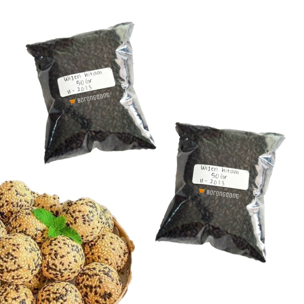 

Wijen Hitam 50gr