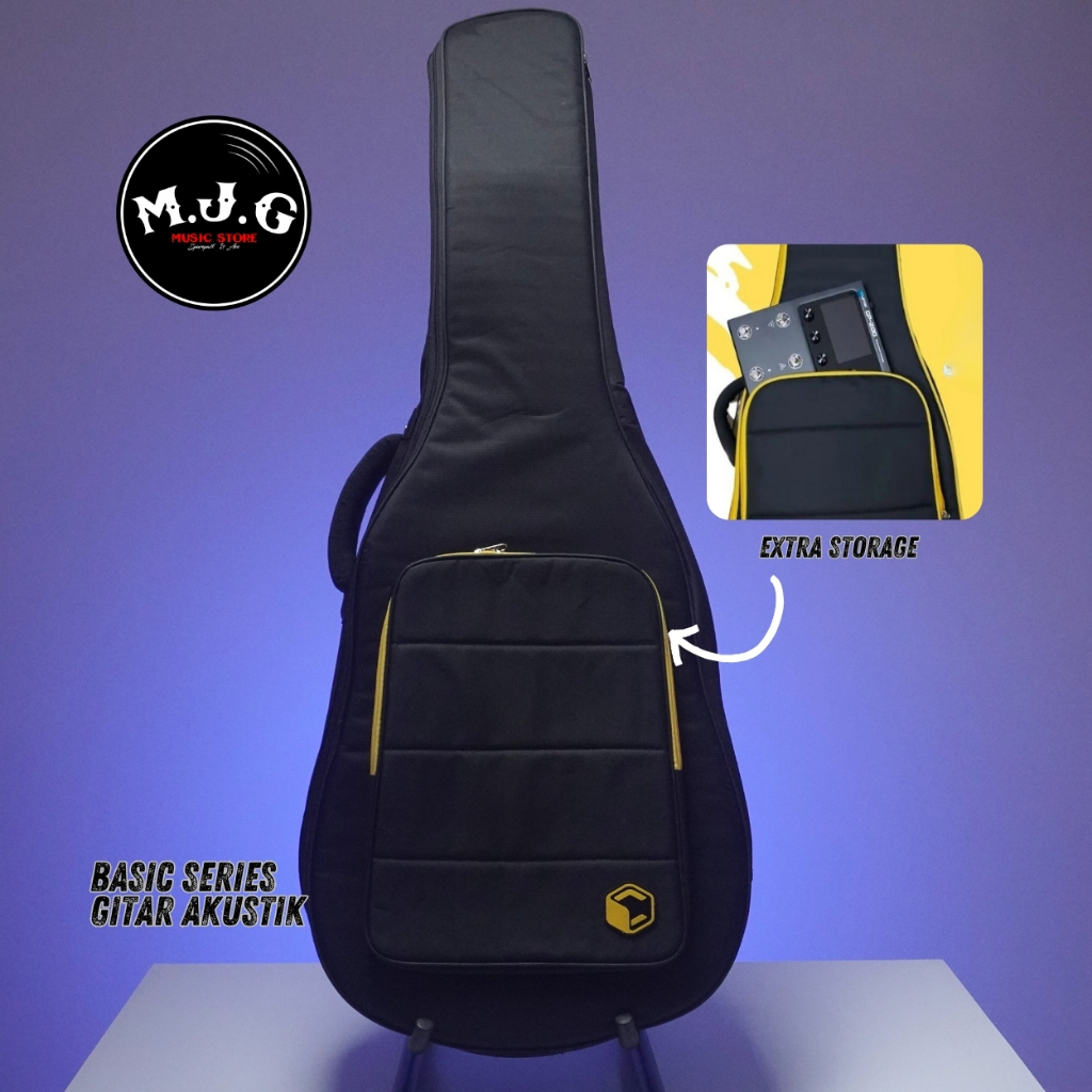 tas softcase gigbag octa case gitar akustik premium quality