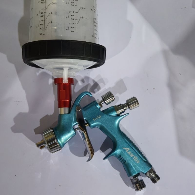 Spray Gun Auarita NOVA LIGHT HVLP Dengan Tabung Snap Lid