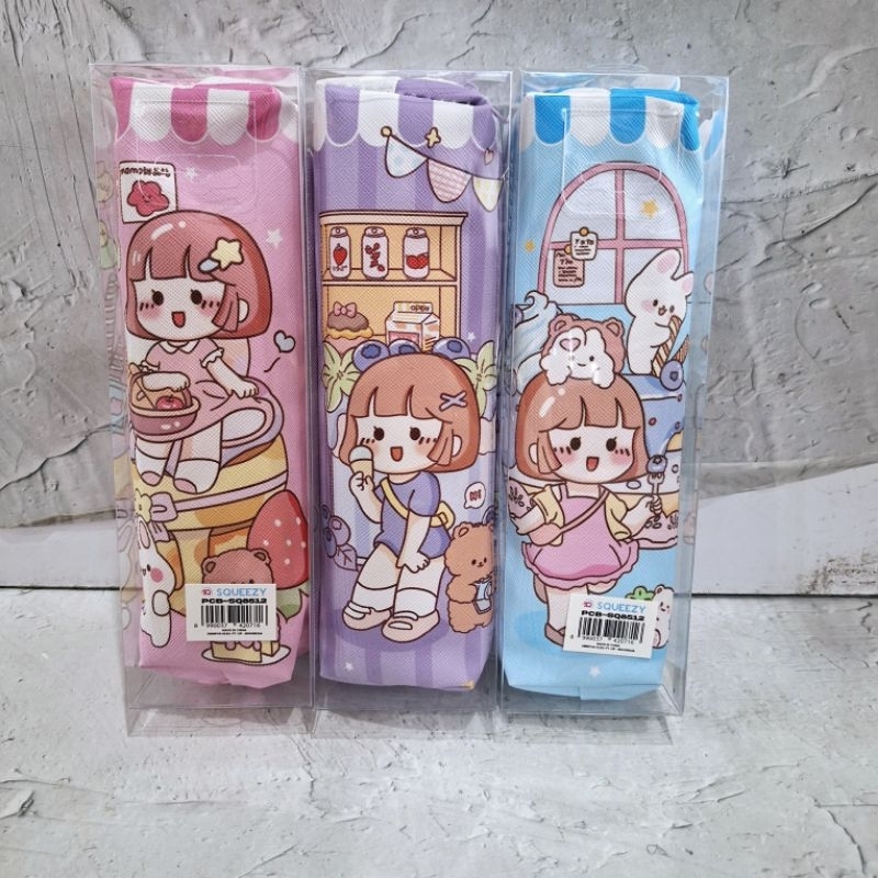 

(12 Pcs) Kotak Pensil Unyu Kain
