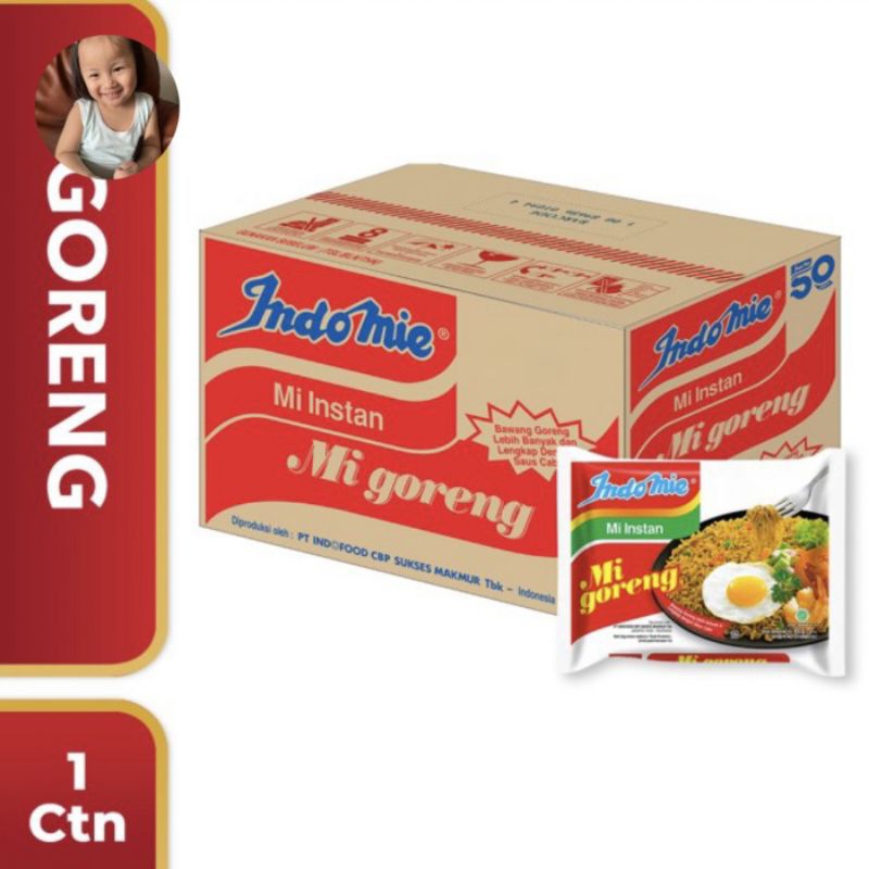 

INDOMIE GORENG INSTAN 1DUS ISI 40