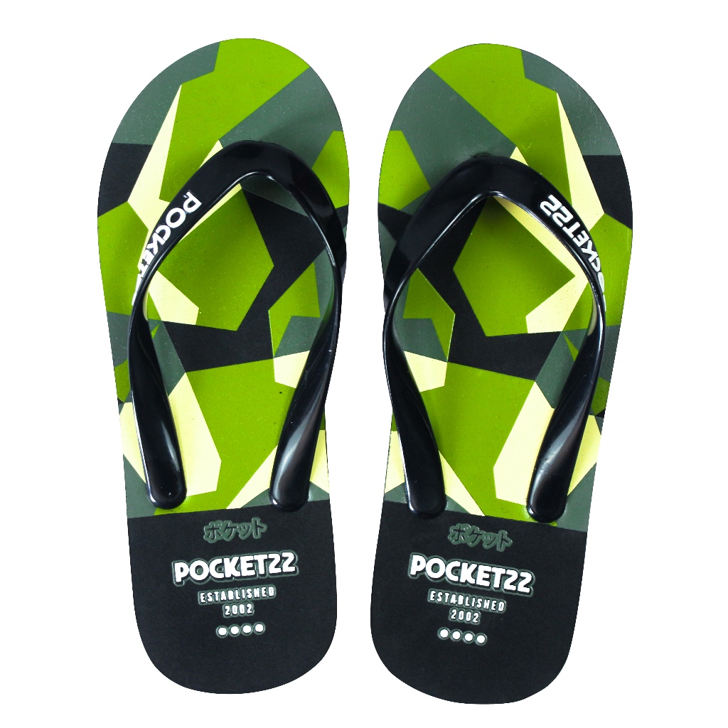POCKET22 SENDAL FLIPFLOP FF 1247 PALOSECO - SANDAL DEWASA MOTIF TERBARU