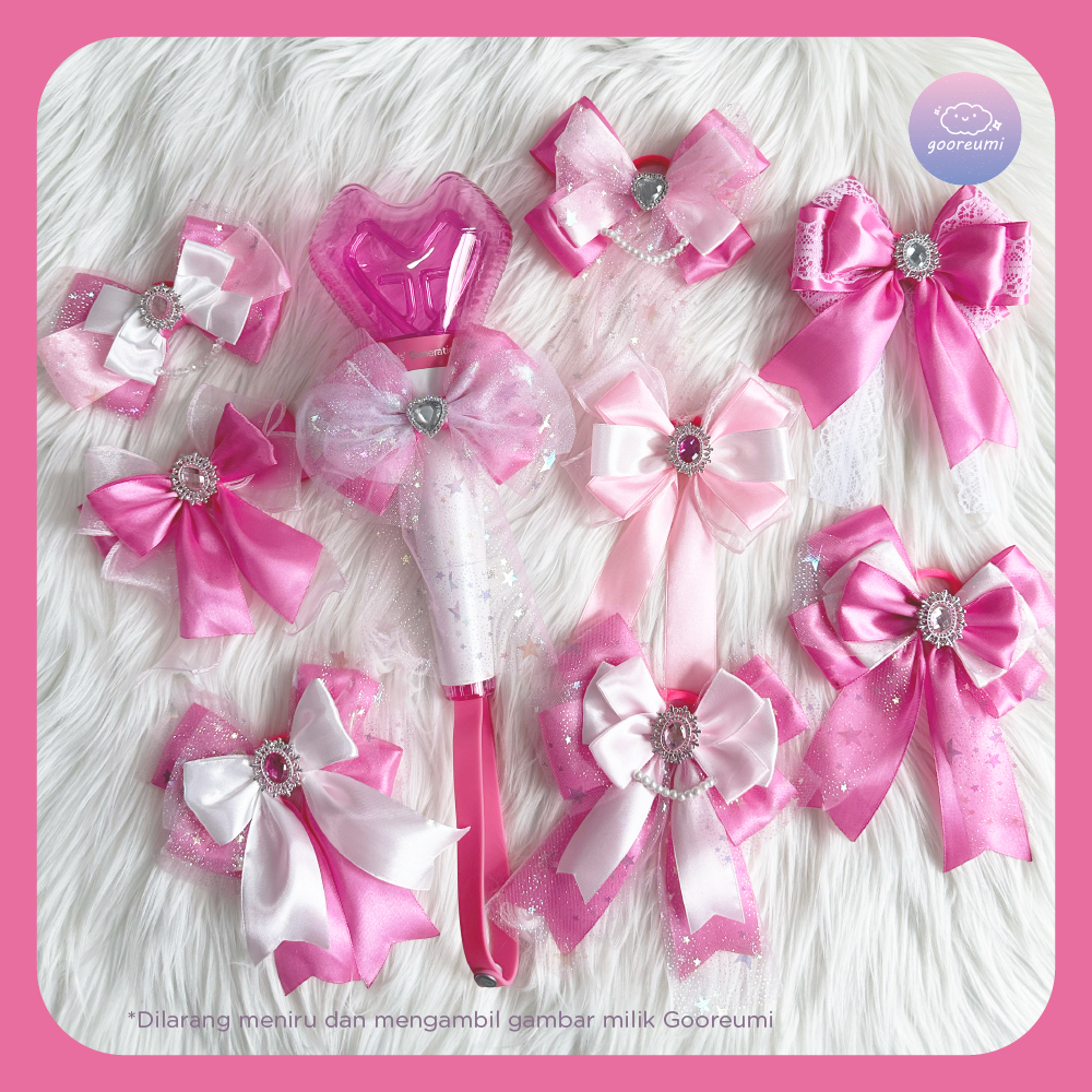 Pita Lightstick SNSD/ Girls Generation/ BLACKPINK/ New Jeans/ IVE/ Twice/ Viviz (Kpop Lightstick Rib