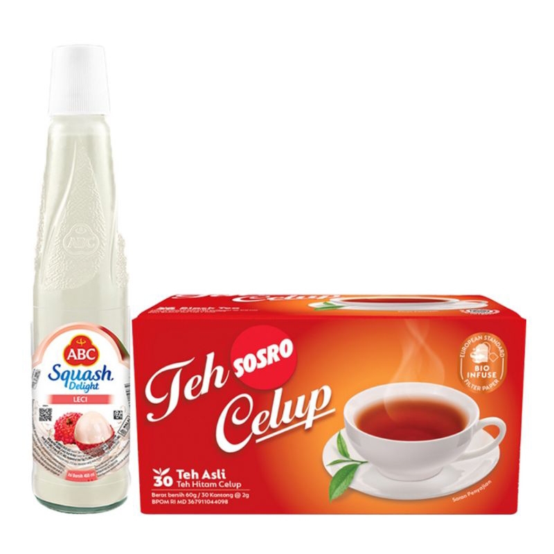 

PAKET HEMAT SIRUP + TEH CELUP