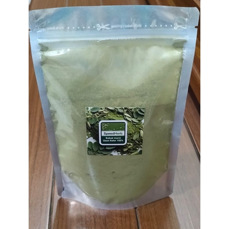 

Bubuk daun kelor murni 100% asli tanpa campuran / Moringa powder kemasan 100gr, 250gr