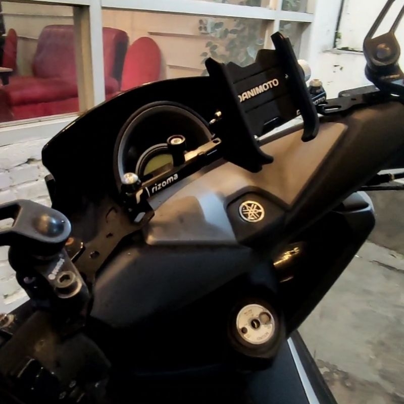 New Product Holder Hp Stabilizer Gantungan Barang Spion Stang Motor Vario Scoopy Genio Beat Nmax