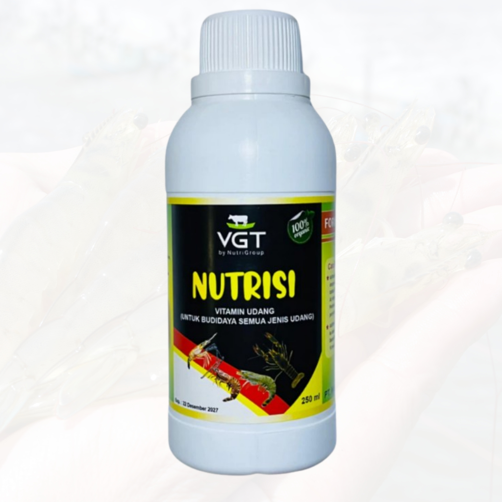 VGT NUTRISI UDANG / NUTRISI UDANG CEPAT PANEN