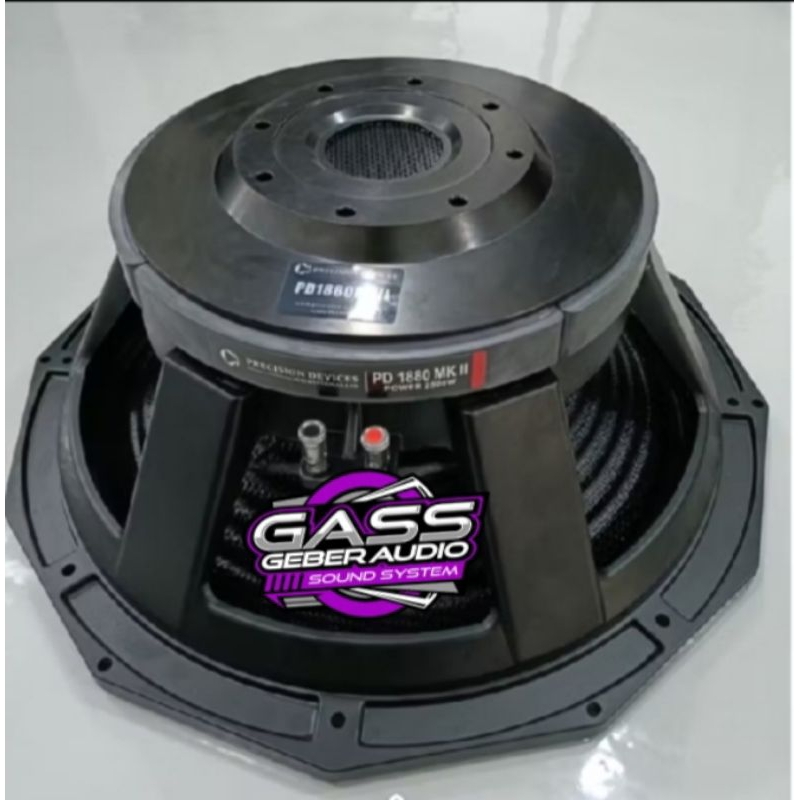 speaker 18inch PD 1880 carbon PD1880II carbon