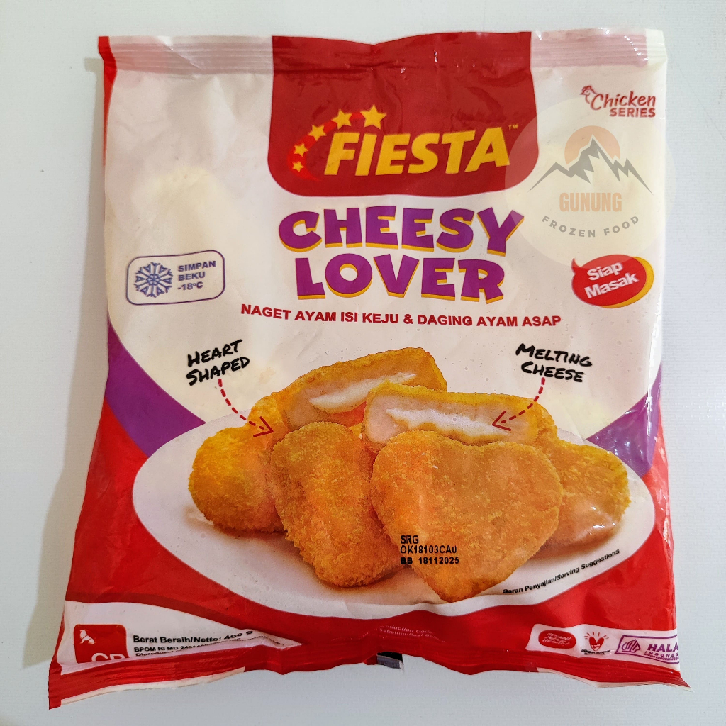 

Fiesta Cheesy Lover 400gr