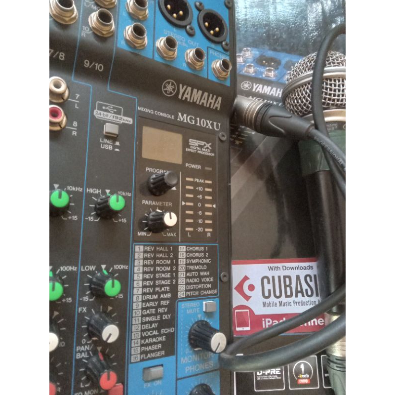 MIXER YAMAHA MG10XU MADE IN MALAYSIA ORIGINAL