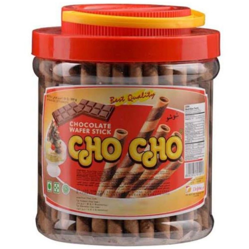 

Cho Cho Wafer Stick / Choco stik cokelat 500gr/choco/coco