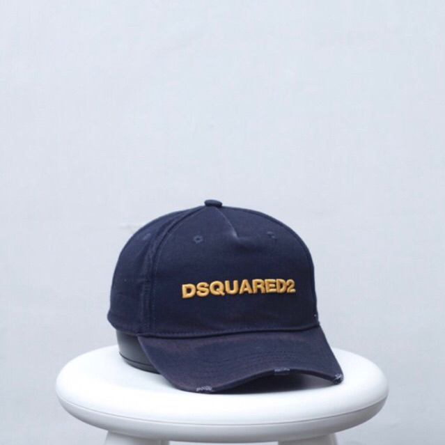 Dsquared2 Dean & Dan Caten ripped cap