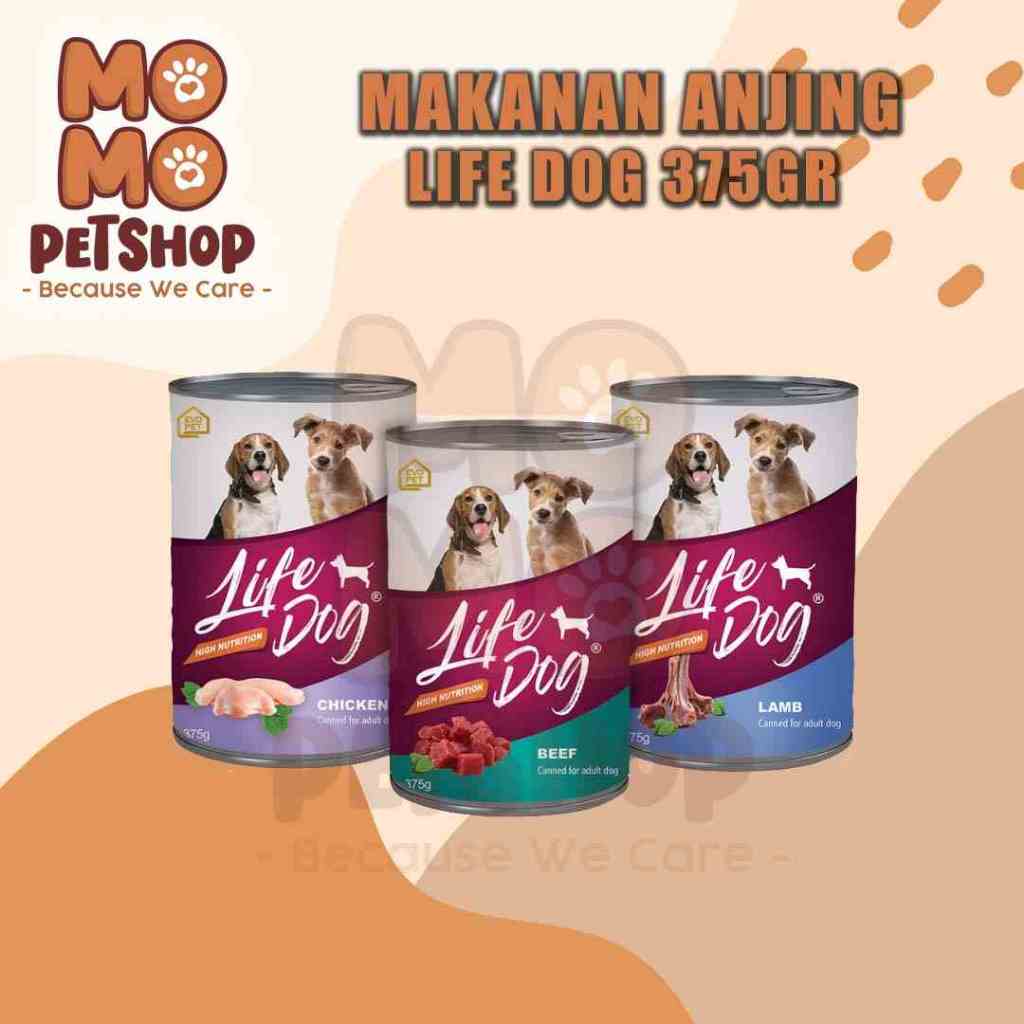 MAKANAN ANJING LIFE DOG [ WET DOG FOOD ]