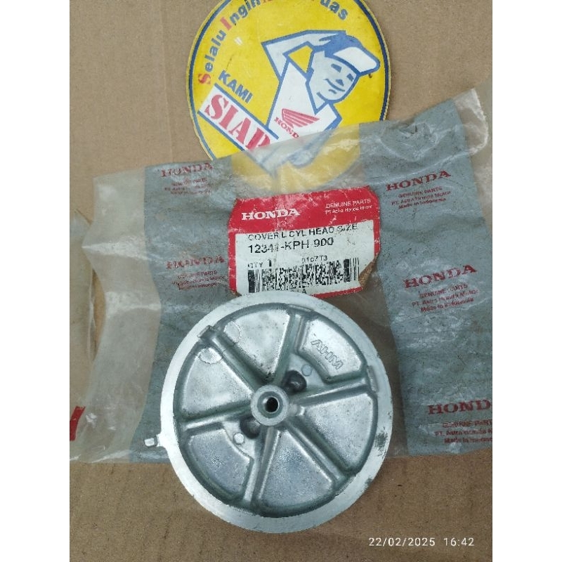 Cover Tutup Kiri Noken As Timing Blok Block Silinder Cylinder Head Honda Kirana Karisma X Supra X 12