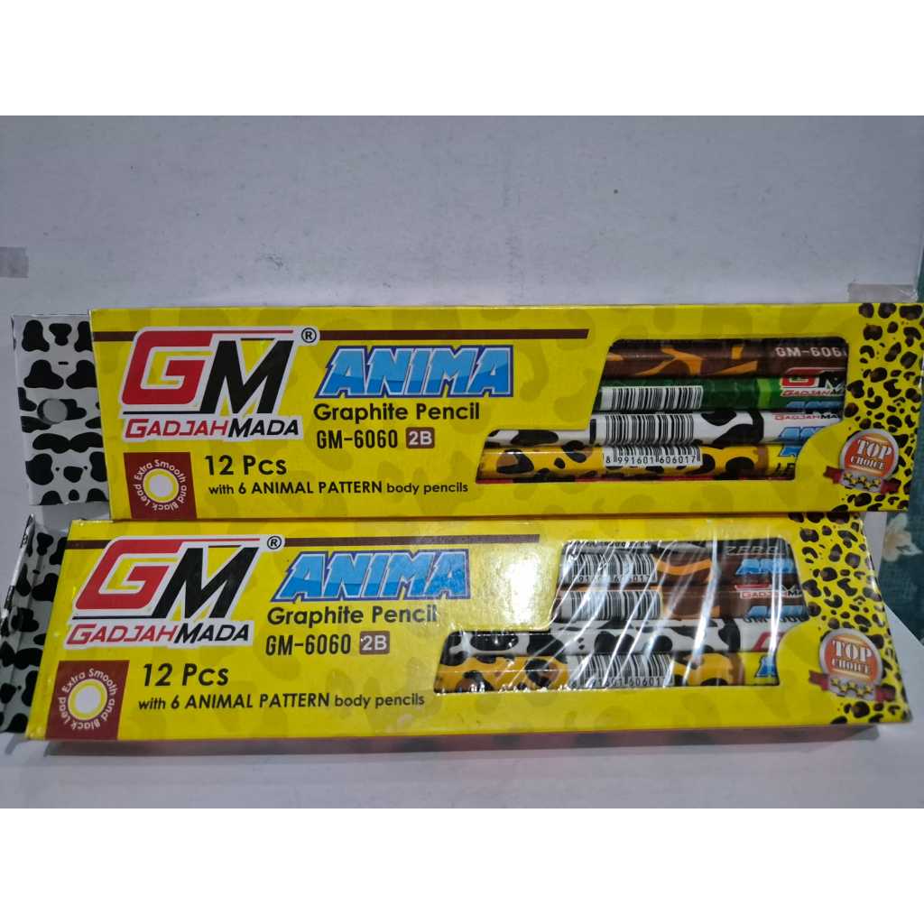 

Pensil Kayu 2B GM 6060 Anima