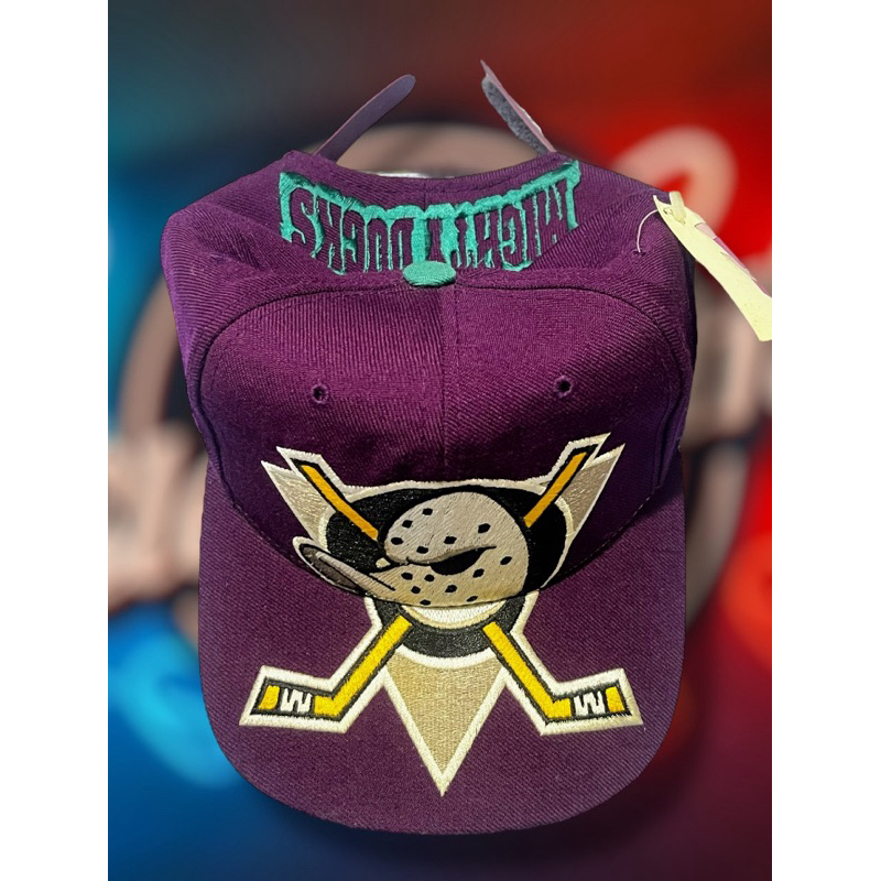 Topi Vintage American Neddle The Mighty Ducks 3D Series