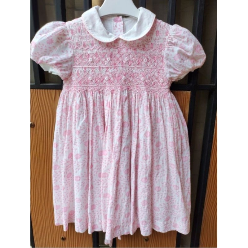 smocked dress preloved